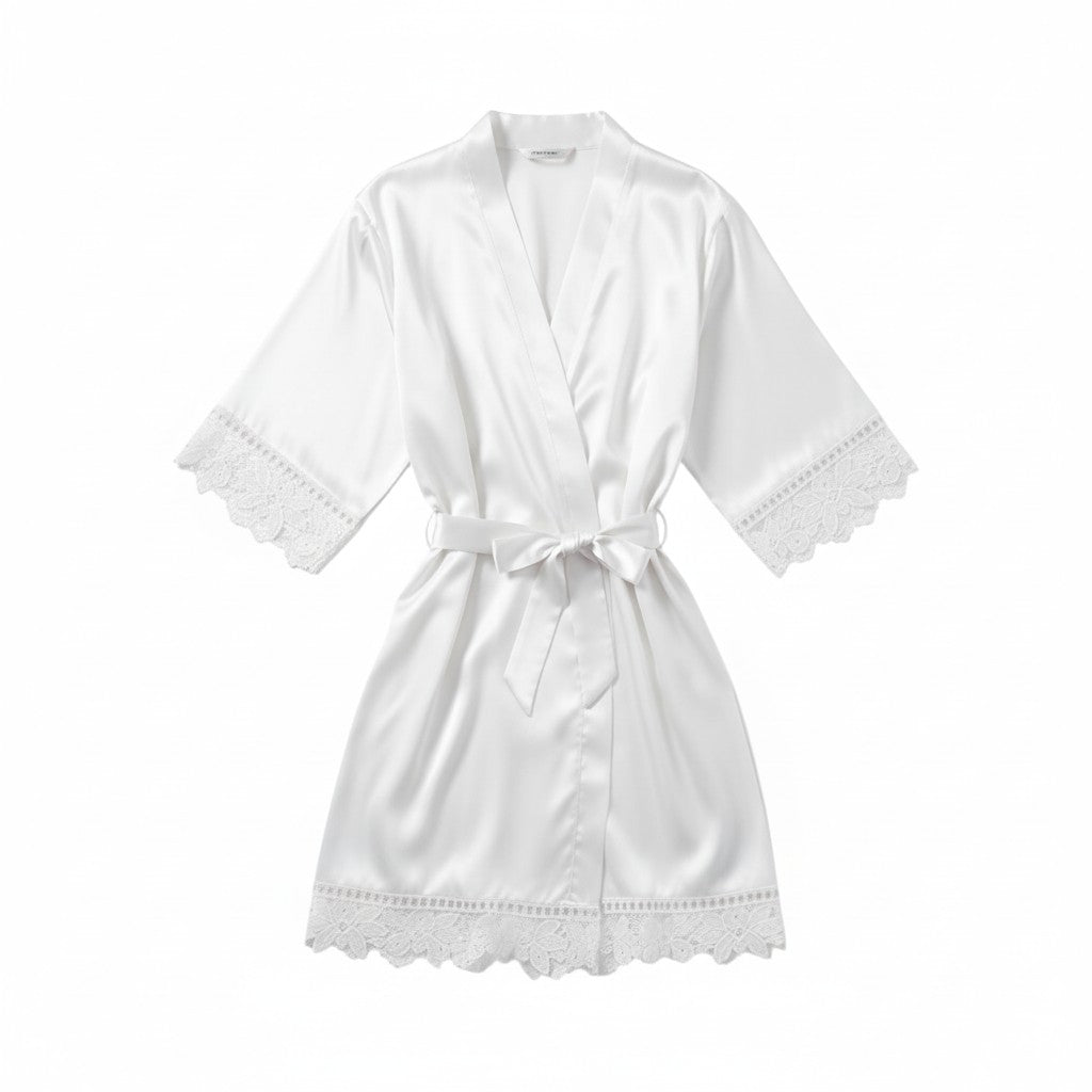 The Signature Satin Robe