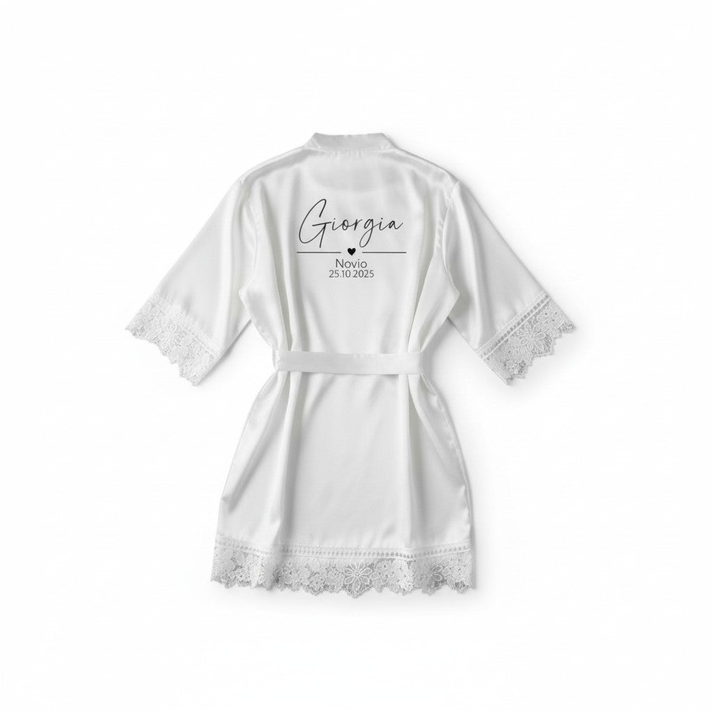 The Signature Satin Robe