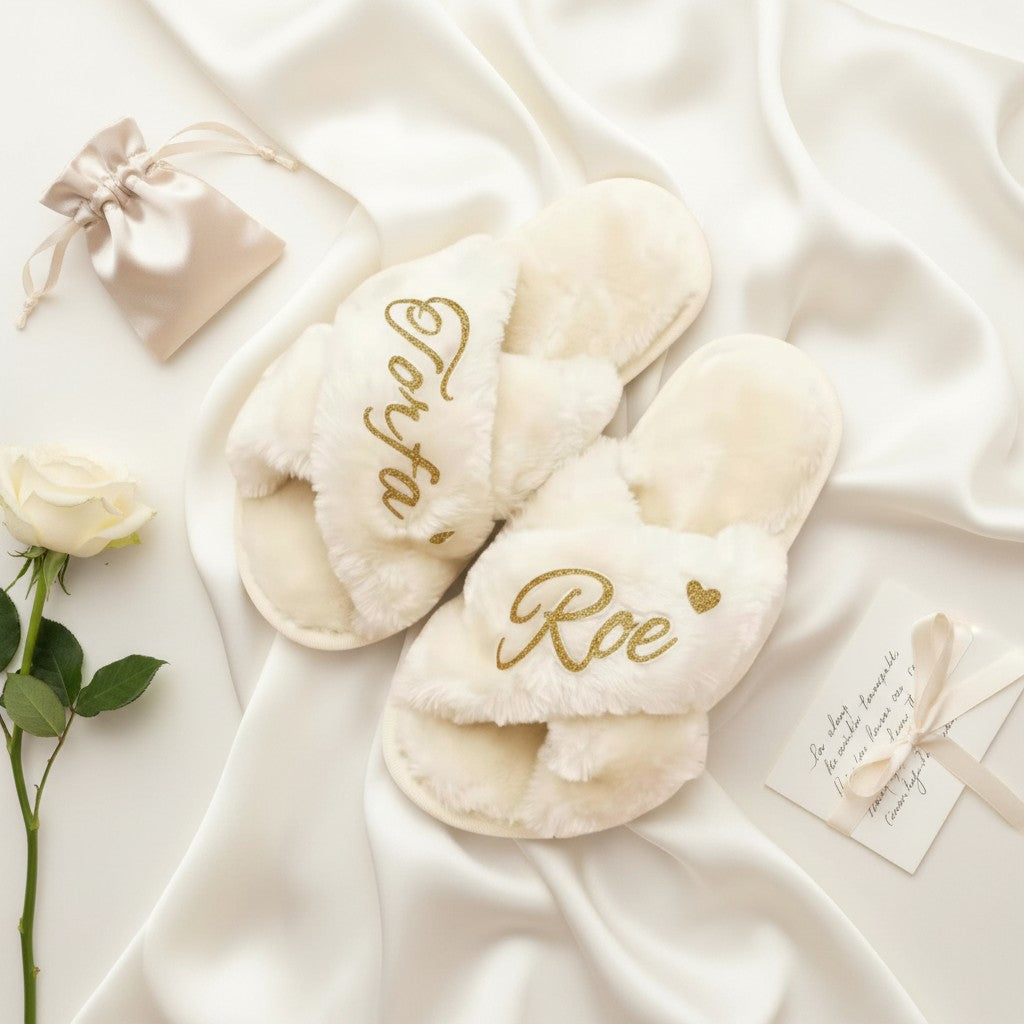 The Ever After Bridal Slippers